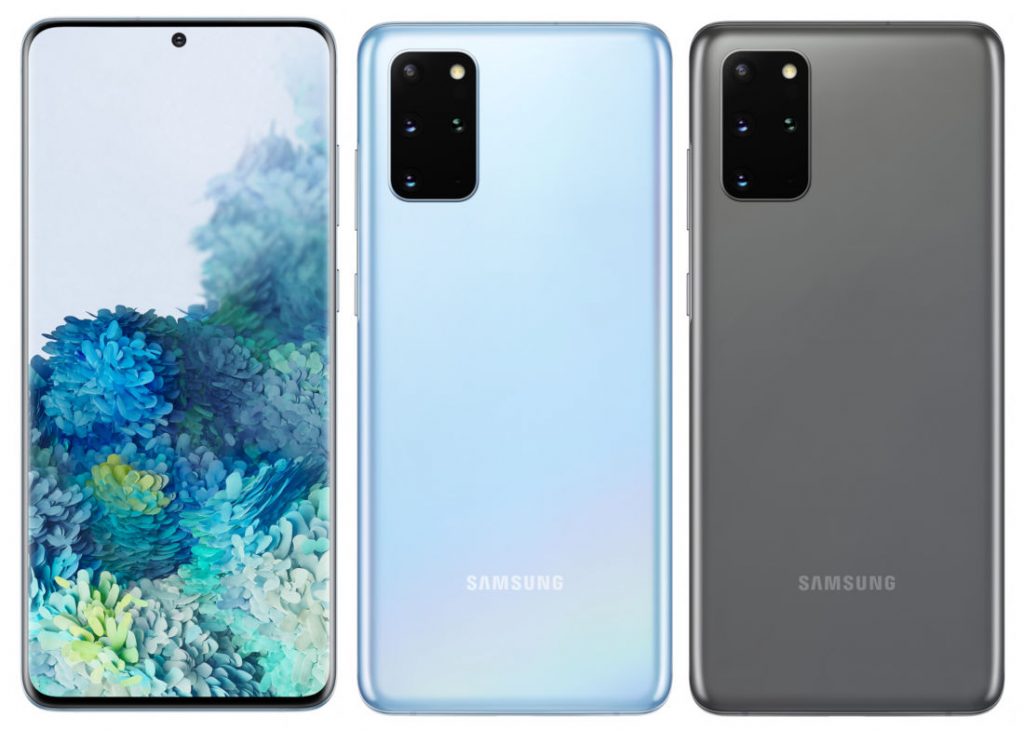 Samsung Galaxy S20 and Galaxy S20+ with Quad HD+ Dynamic AMOLED Infinity-O 120Hz display, 8K video recording, 5G announced